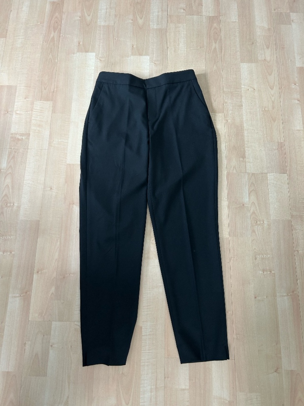 Banana Republic Black Hayden Pull On High Rise Tailored Work Ankle Pants 4